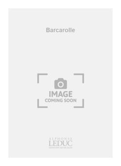 Jacques Chailley: Barcarolle 
