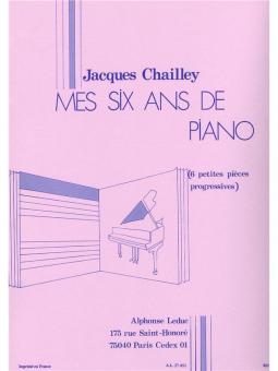 Mes 6 Ans de Piano 