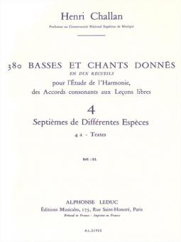380 Basses et Chants Donnés Vol. 04a 