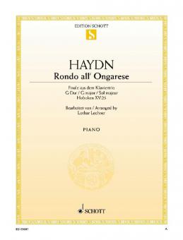Rondo all'Ongarese Hob. XV:25 Download