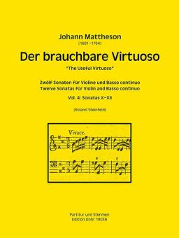 Der brauchbare Virtuoso 4 für Violine und Basso continuo 