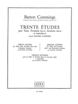30 Etudes d'après M.Alphonse 