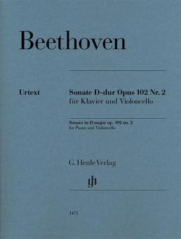 Sonata in D major op. 102 no. 2 