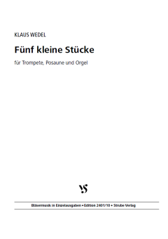 Bläsermusik in Einzelausgaben 
