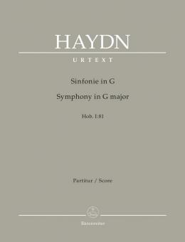Symphony G major Hob. I:81 