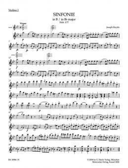 Symphony B flat major Hob. I:77 