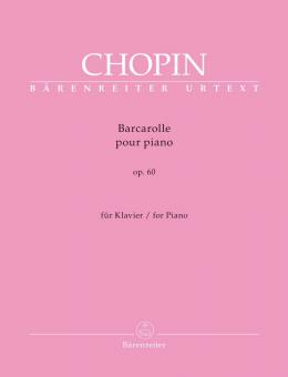 Barcarolle in F-sharp major op. 60 Standard
