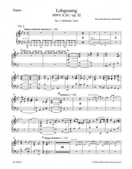 Hymn of Praise op. 52 MWV A 18 