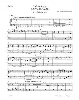 Cantico op. 52 MWV A 18 Standard