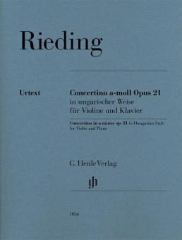 Concertino a minor op. 21 