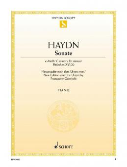 Sonata C Minor Hob. XVI:20 Standard