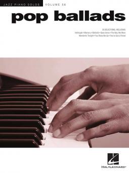 Jazz Piano Solos Series Vol. 56: Pop Ballads 