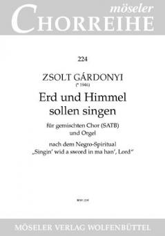 Erd und Himmel sollen singen Download