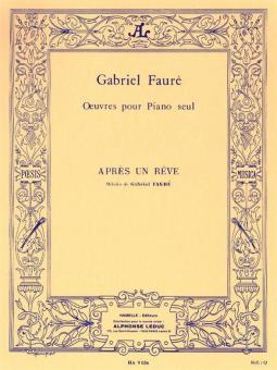 Après un rêve op. 7/1 