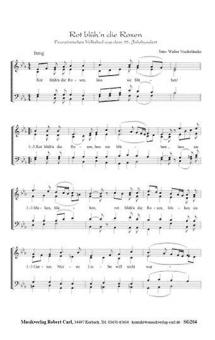 Rot blühn die Rosen 