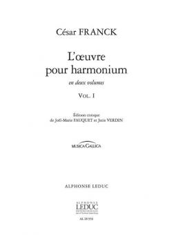 L' Oeuvre pour Harmonium Vol. 1 