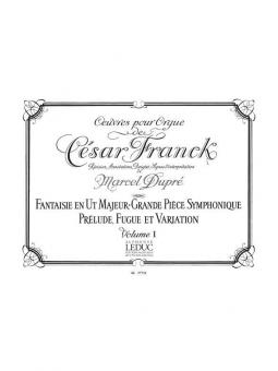 Oeuvres pour Orgue Vol. 1 