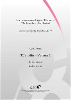 32 Studies for Clarinet 1 