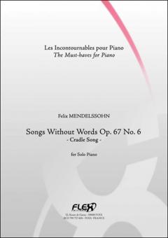 Songs without Words Op. 67 No. 6 