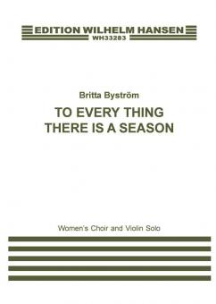 To Every Thing There Is A Season 