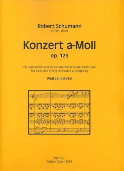 Konzert a-Moll op. 129 