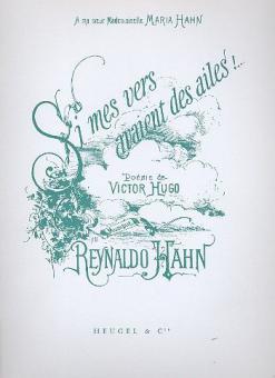 Si Mes Vers Avaient des Ailes 