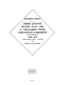 3 Chants 
