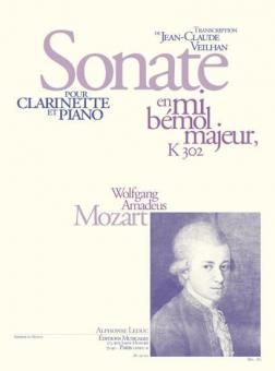 Sonate en Mi Bemol Majeur K302 