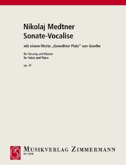 Sonata Vocalise op. 41/1 Standard