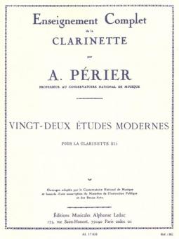 22 Etudes Modernes 
