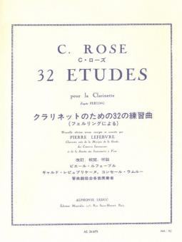 32 studies (Clarinet) 