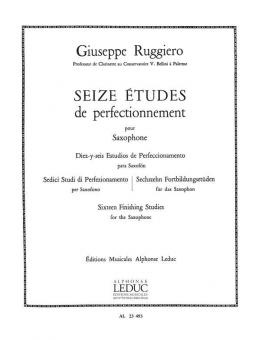 16 Etudes Perfectionnement 