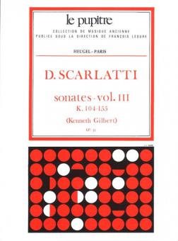 Sonates 3: K104-K155 