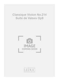 Suite De Valses Op. 9 