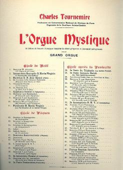 Orgue Mystique No. 9 