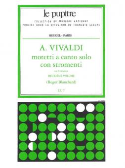Motetti A Canto Solo Vol. 2 