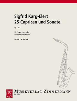 25 Caprices and Sonata op. 153 Vol. 2 Standard