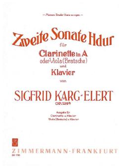 Second Sonata B major op. 139b 