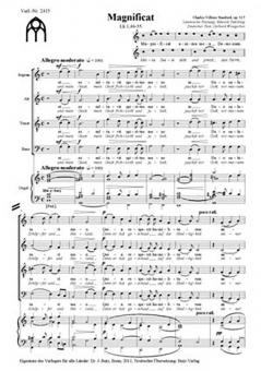 Magnificat und Nunc dimittis in C 
