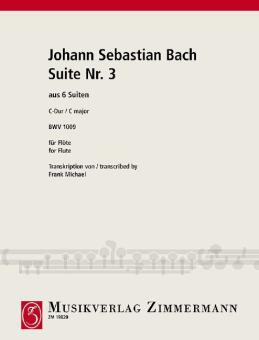 6 Suites No. 3 C major BWV 1009 Standard
