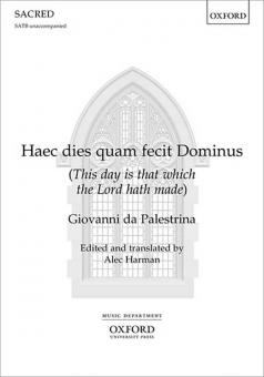 Haec dies quam fecit Dominus Standard