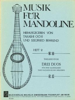 Three Duets Based on Ancient Japanese Tunes 