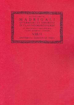 Il ottavo libro de Madrigali parte 1 8/1 