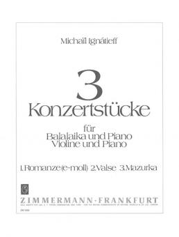 Three Concert Pieces 