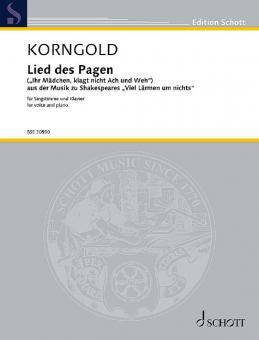 Lied des Pagen op. 11 Download