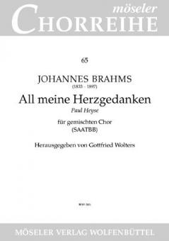 All meine Herzgedanken op. 62,5 Download