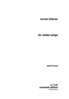 For Stephan Wolpe 