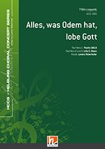Alles, was Odem hat, lobe Gott 