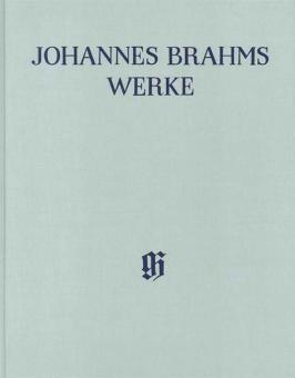Chorwerke und Vokalquartette mit Klavier oder Orgel 1 