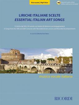 Liriche italiane scelte - Voce acuta 